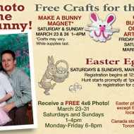 FREE Easter Activities at Bass Pro Shops: FREE Easter Egg Hunt, FREE 4×6 Photo with the Easter Bunny and FREE Easter Egg Crafts for Kids