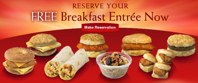 Chick-fil-A: FREE Breakfast Entrees on September 9-14 (Online Reservation Required)