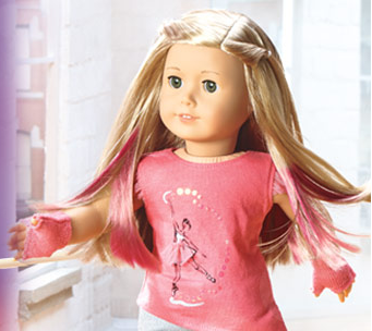 Meet Isabelle Mix and Match Paper Doll Fashion Book 2014 American Girl 