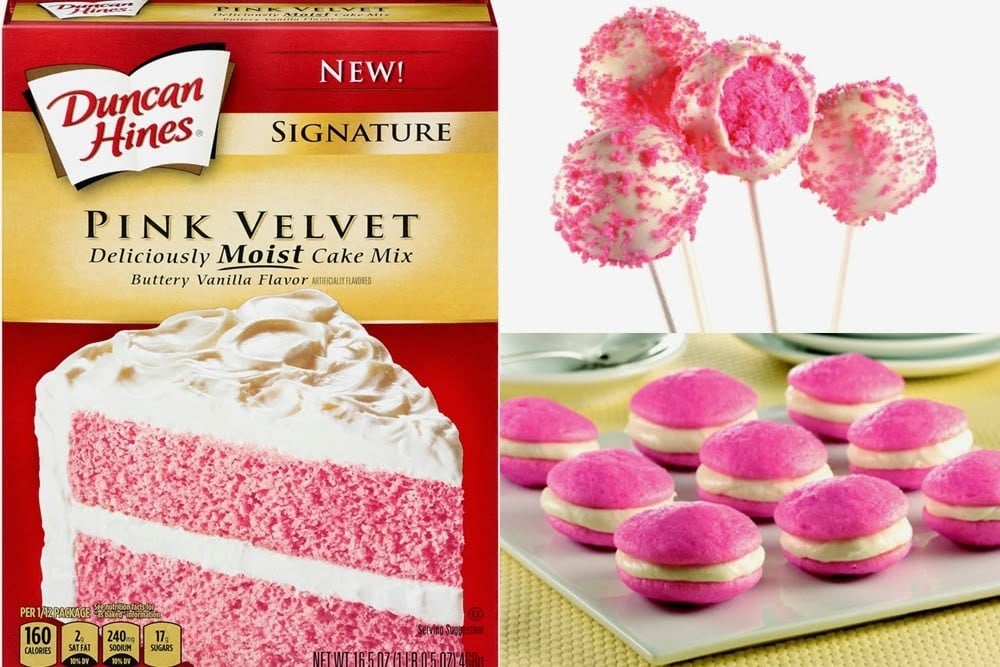 Review: New Duncan Hines Signature Blue Velvet and Pink Velvet Cake Mixes + Giveaway!
