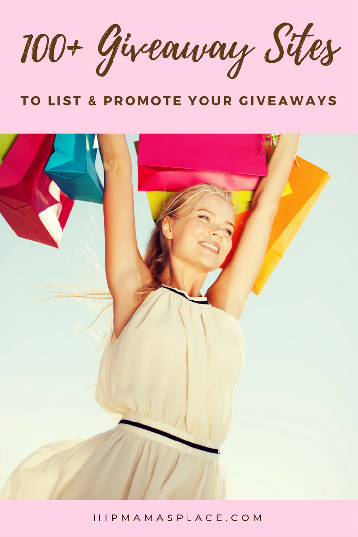 Check out these 100+ Sites to List and Promote your Giveaways! 