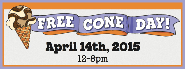 Ben & Jerry’s: FREE Cone Day on April 14th