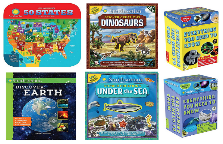 Smithsonian Interactive Books and Activity Kits for Kids – Review + Giveaway!