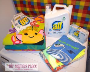 Simplify Your Life with all® free clear + My 7 Life-Saving Laundry Hacks #FreeToBe