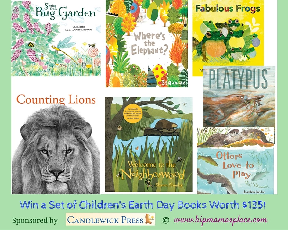 Earth Day Children’s Books from Candlewick Press and a Book Prize Pack Giveaway!