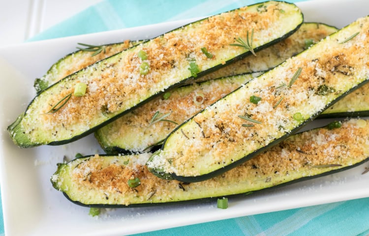 Baked Parmesan Zucchini Bites