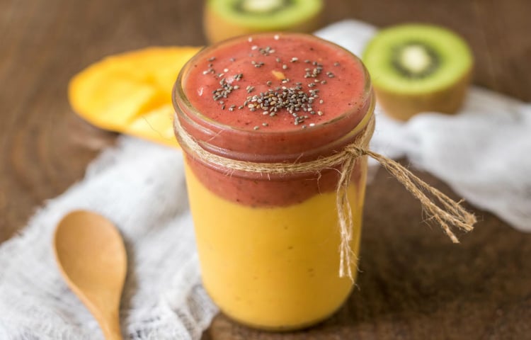 mango strawberry smoothie slider