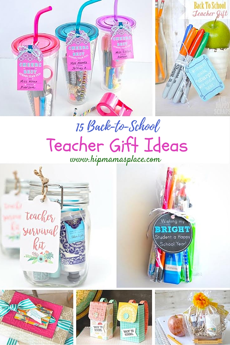 Teachers are amazing and back to school is fast approaching. Here are 15 back to school teacher gift ideas that are sure to delight any teacher!