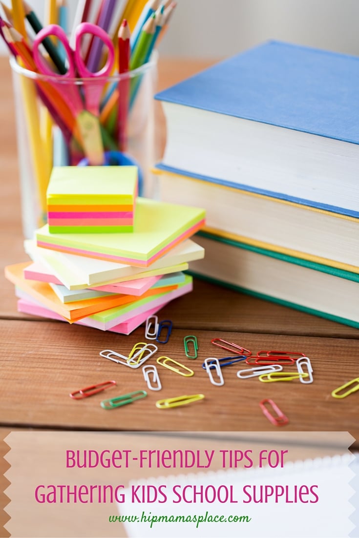 school supplies money-saving tips