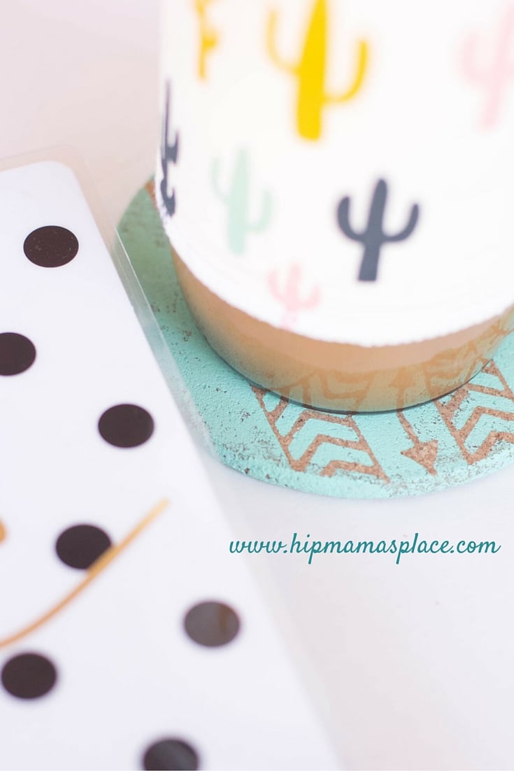 DIY Personalized Cork Coasters