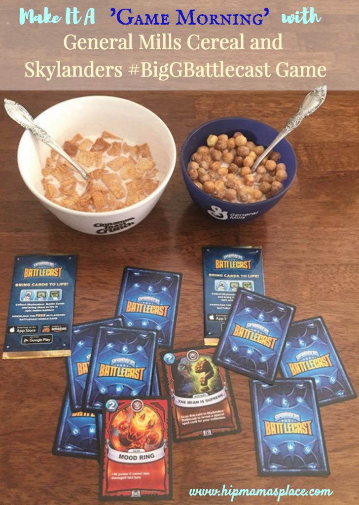Make It A “Game Morning” with General Mills Cereals and Skylanders Battlecast Cards #BigGBattlecast