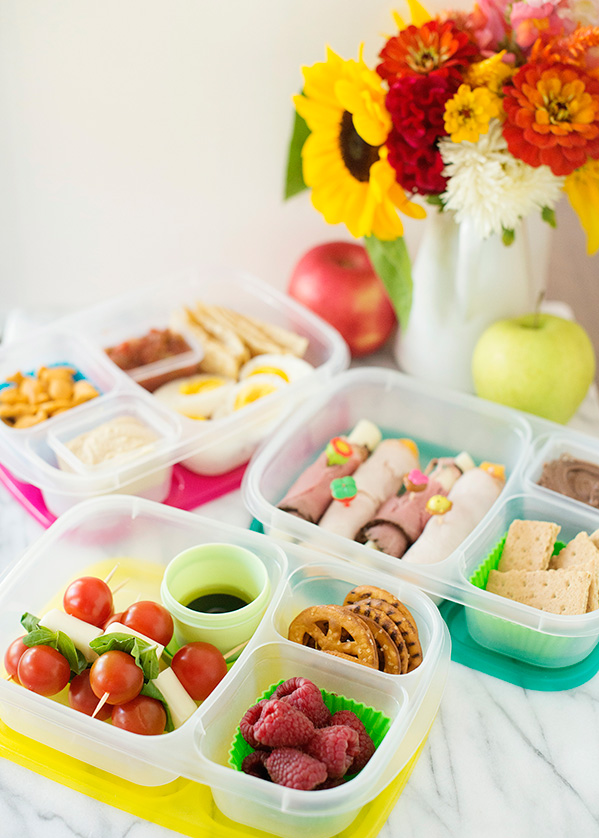 Here are fun and easy lunch box ideas for school or work!
