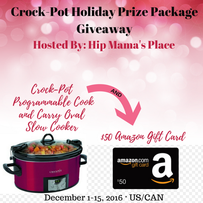 Win a Crock-Pot Holiday Prize Package Giveaway Worth $100 @ HipMamasPlace.com! 