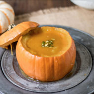 Pumpkin Soup And How to Roast a Pumpkin