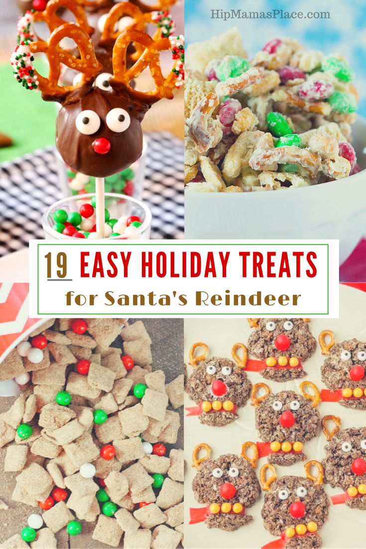 19 Easy Holiday Treats for Santa's Reindeer