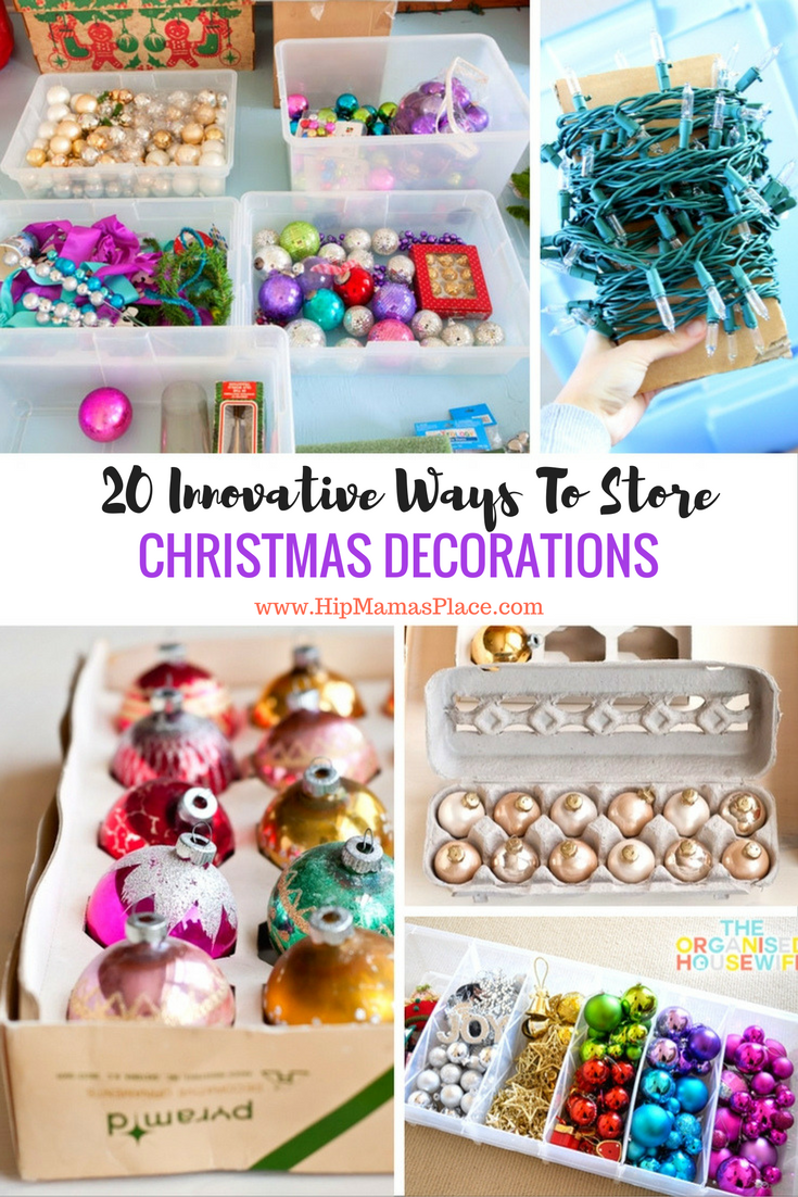 20 Innovative Ways To Store Your Christmas Decorations