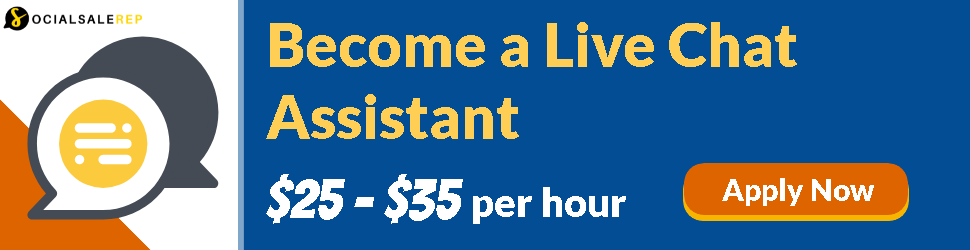 live chat assistant jobs