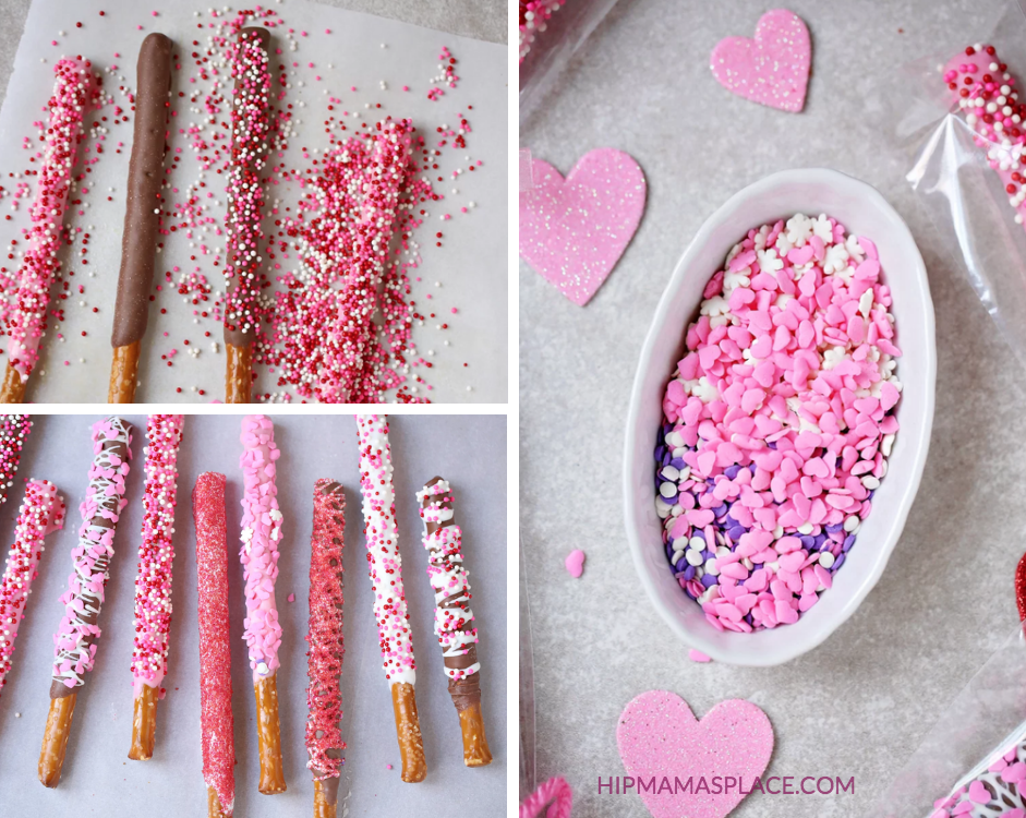 how to make chocolate covered pretzel rods