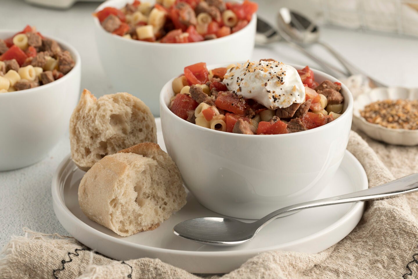 beef and pasta soup 