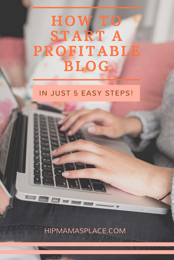 Here is a super easy guide to start a blog in just 5 easy steps! 