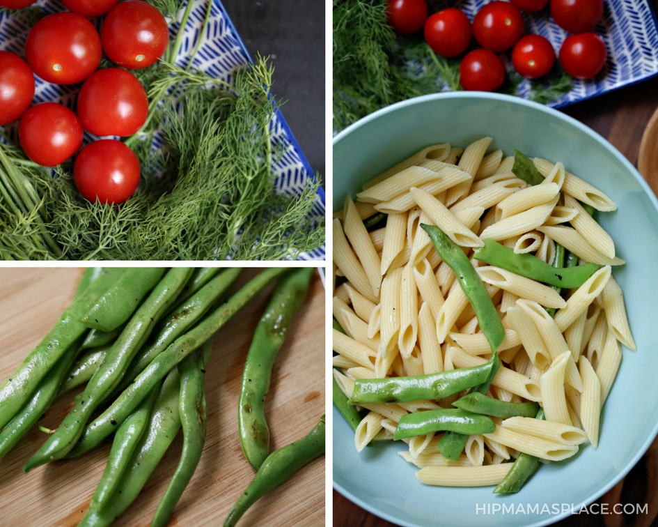 The added zig of fresh dill in this pasta salad recipe makes it depth of flavor. Check out the full recipe! 