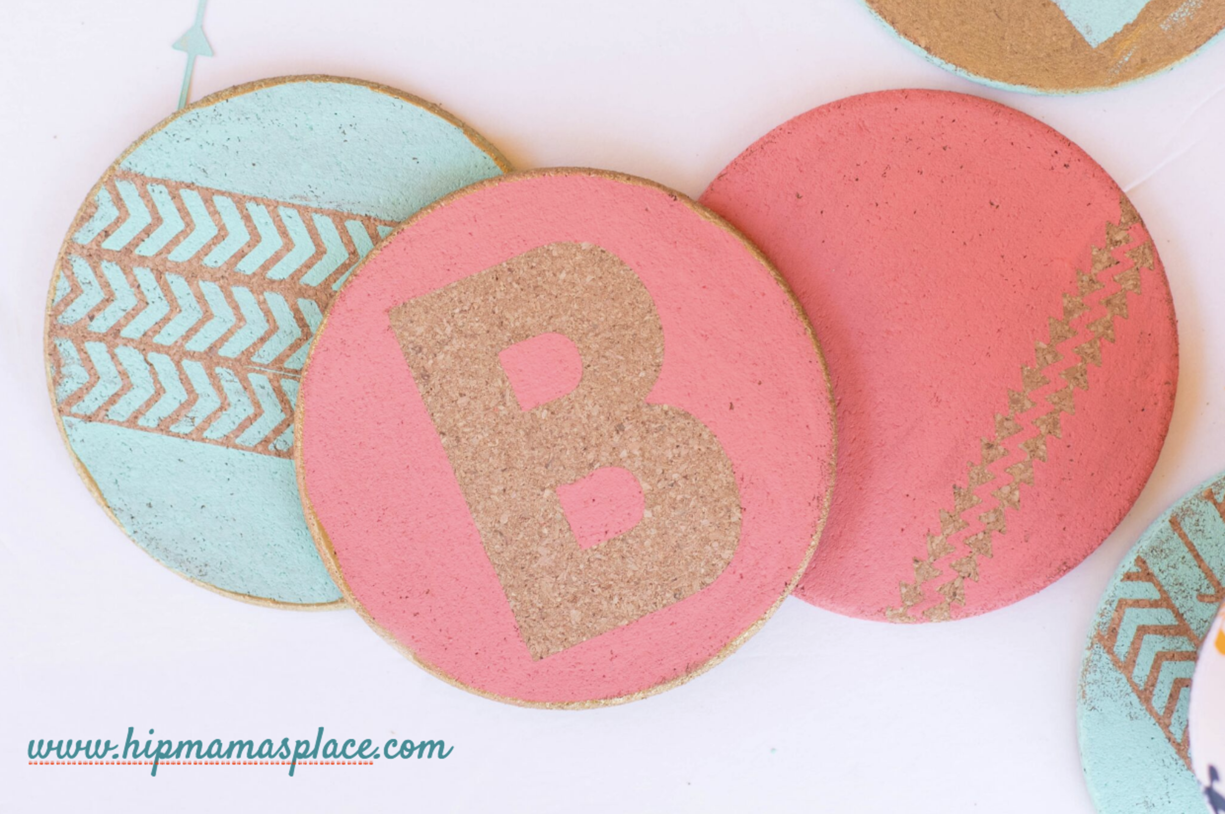 personalized cork coasters for mom