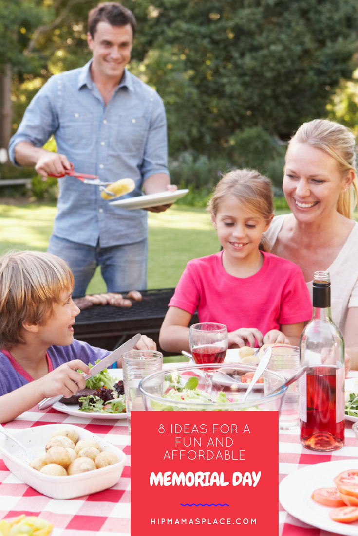 Looking for fun and affordable ways to celebrate Memorial Day? Here are 8 ideas! 