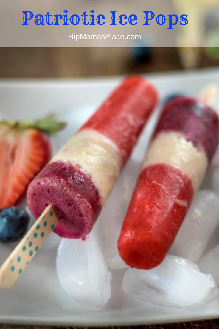 Patriotic Ice Pops