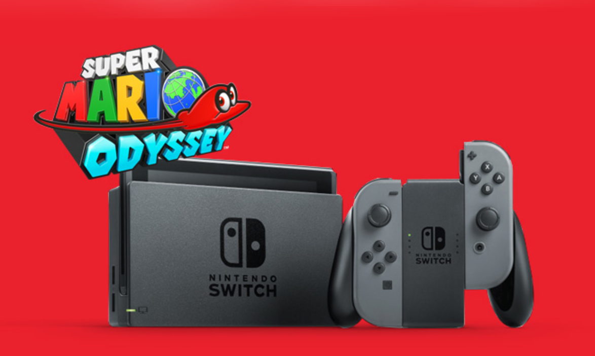 Win 1 of 500 Nintendo Switch Console + New Super Mario Odyssey Video Game Prize Pack!