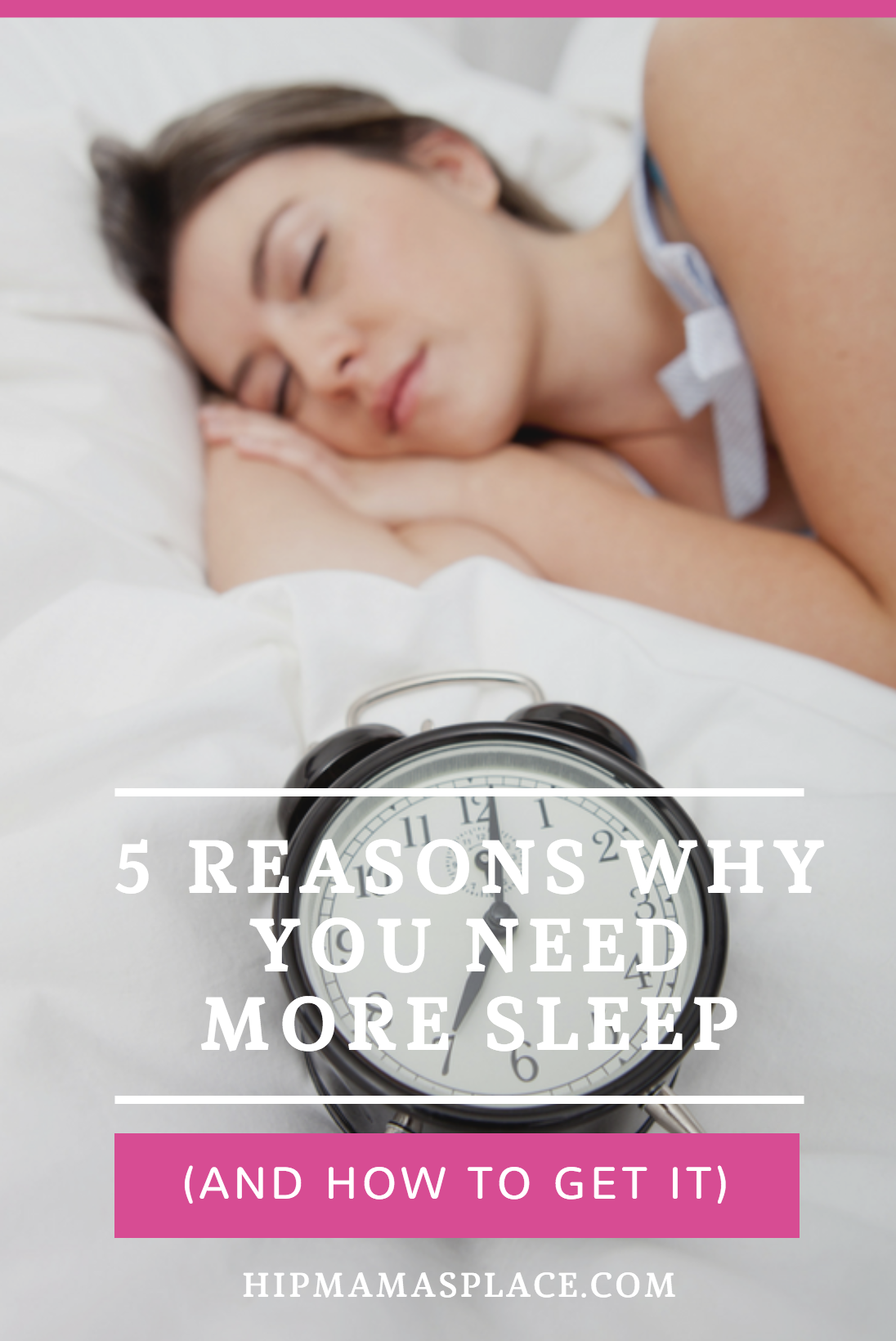 Sleep is one of the most important parts of each and every day. Here are 5 reasons you need more sleep and how to get it.