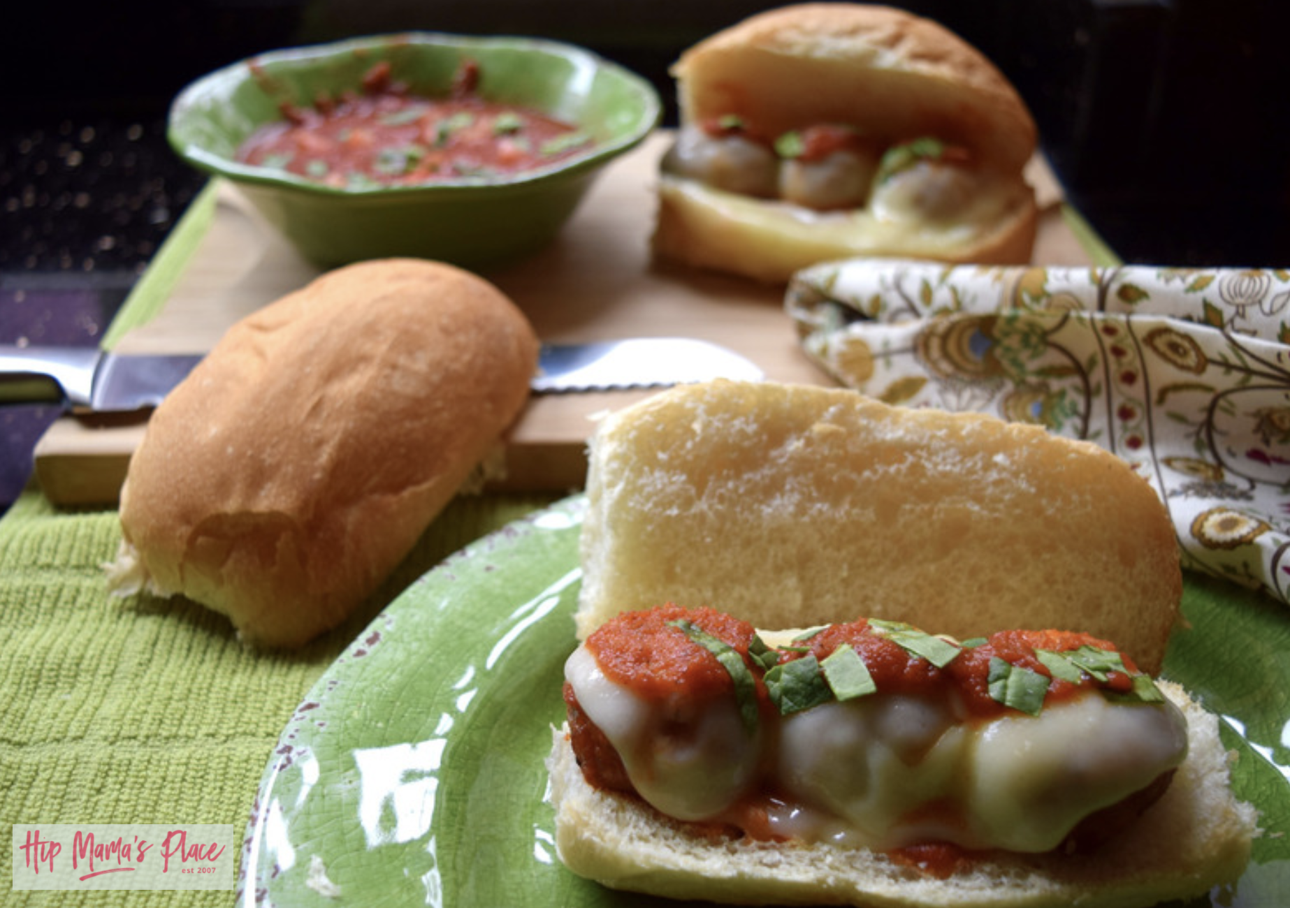Simplify dinner tonight and make these Easy Italian Meatball Sandwiches made with Carando brand Abruzzese Recipe Italian Style Meatballs at Food Lion!