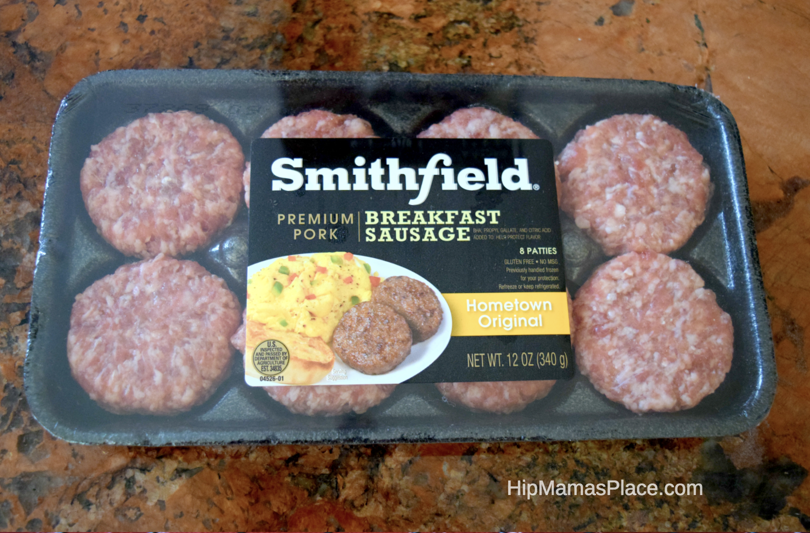 Smithfield’s line of Fresh Breakfast Sausage is made of premium, high-quality pork, and are gluten free and contain no MSG. 