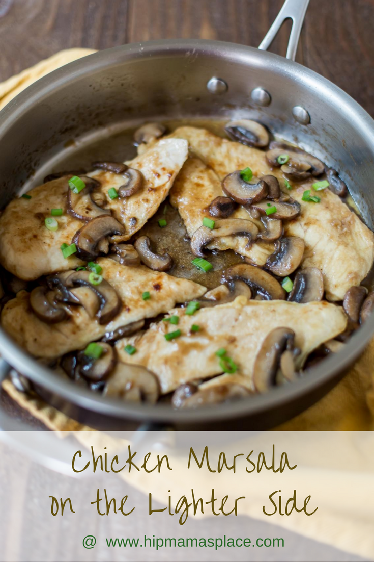 lightened up chicken marsala