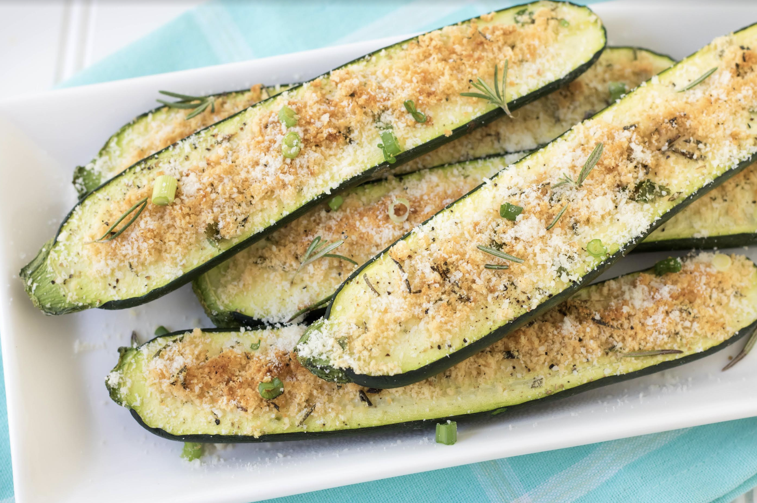 Baked Parmesan Zucchini Bites 