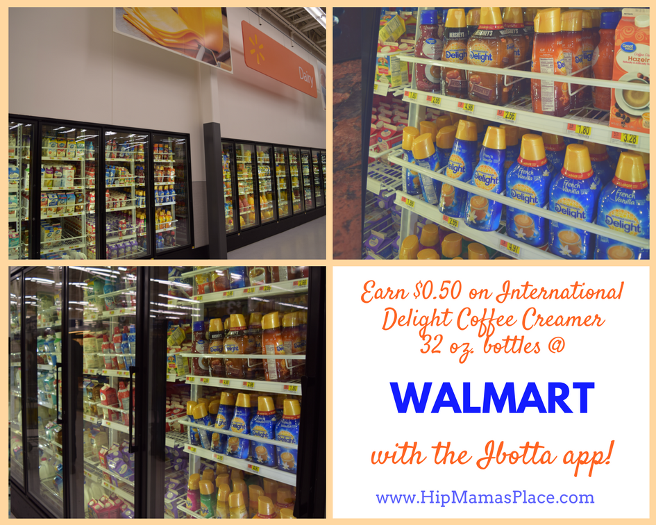 International Delight Coffee creamer Ibotta deals at Walmart 