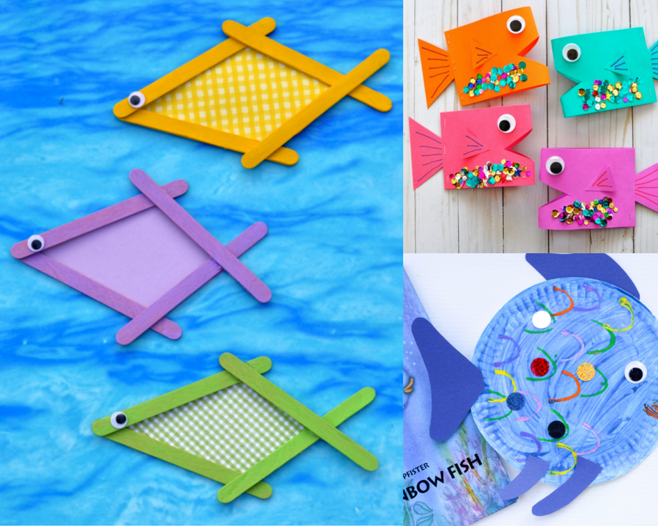 15 Easy and Adorable Fish Crafts To Make With Kids