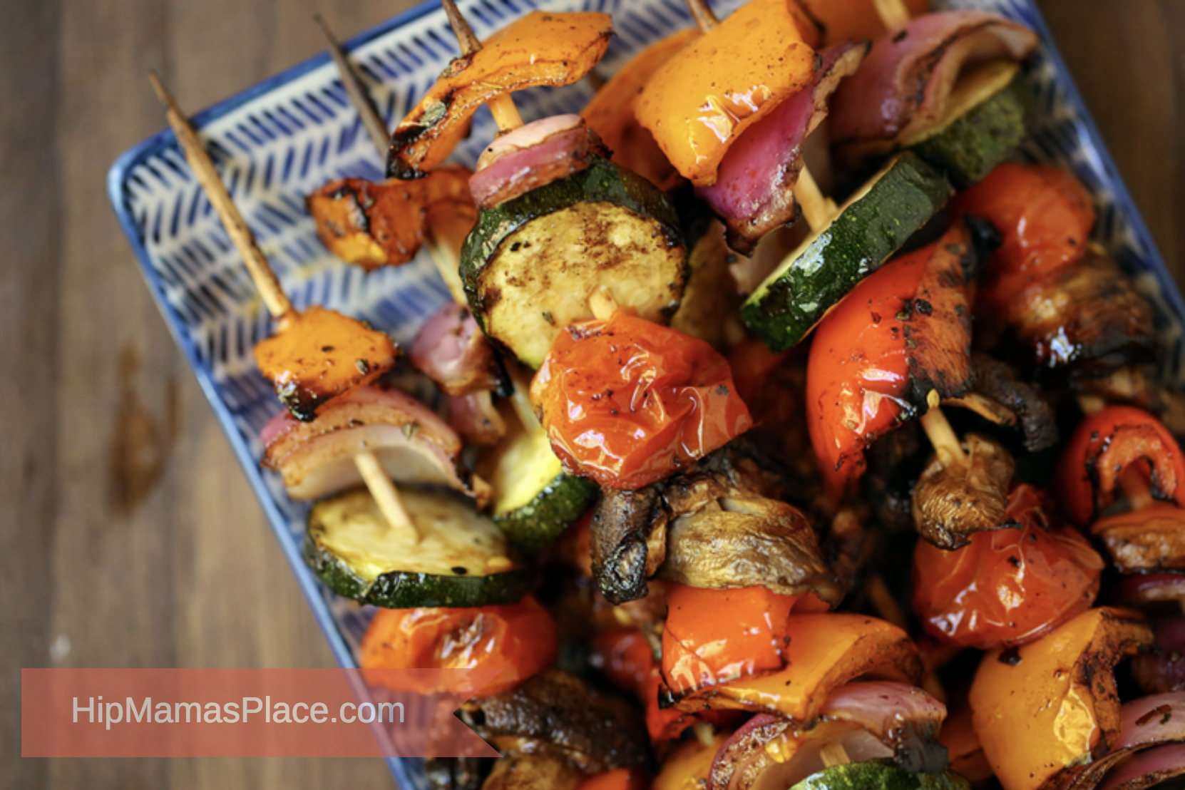 how to make grilled veggie kebabs 