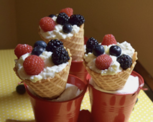 Berry Fresh Fruit Cones + Enter to Win Hood Cottage Cheese Coupons!