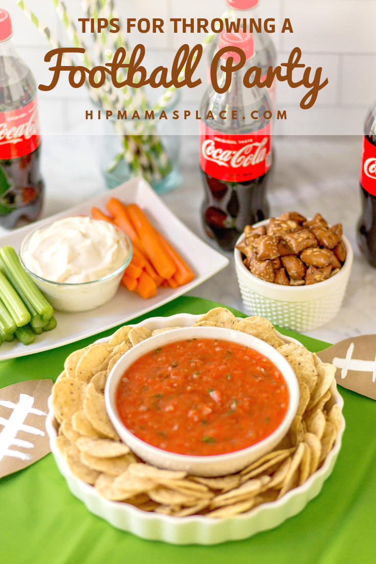 Football season is here and I've got 5 top tips for throwing a football party! Plus, you'll love my quick and easy 5 Minute Homemade Salsa recipe! Full story @ www.hipmamasplace.com! #AD #SoFabFood #HomeGatingHacks #CollectiveBias