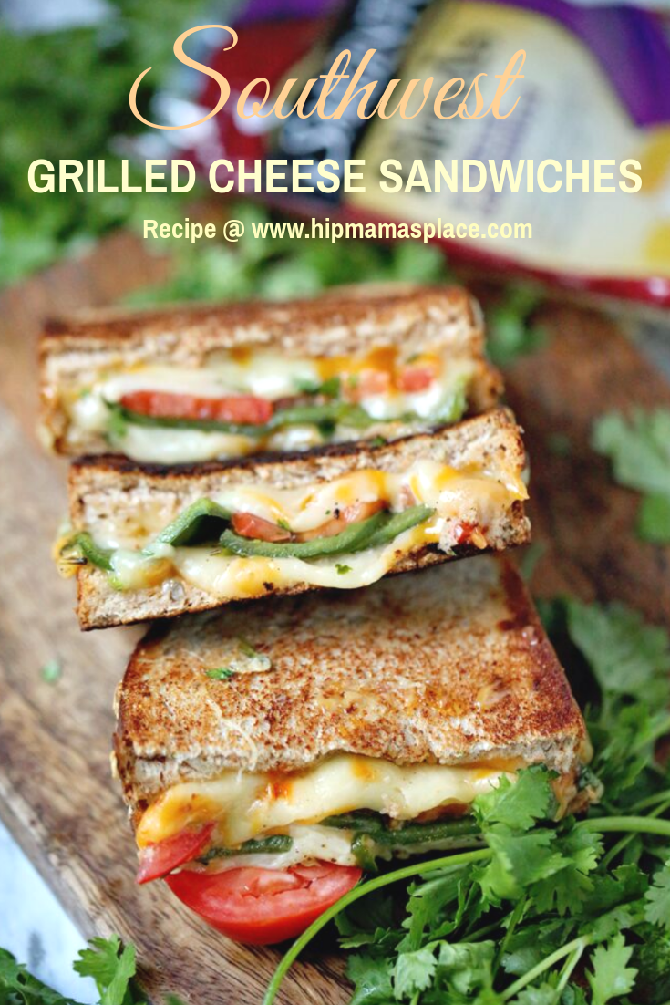 What goes best with a homemade soup? An ooey gooey grilled cheese sandwich, of course! Try my recipe for Southwest Grilled Cheese Sandwiches that you and your family will love! Get the recipe @ www.hipmamasplace.com today! #Sargento #Ad