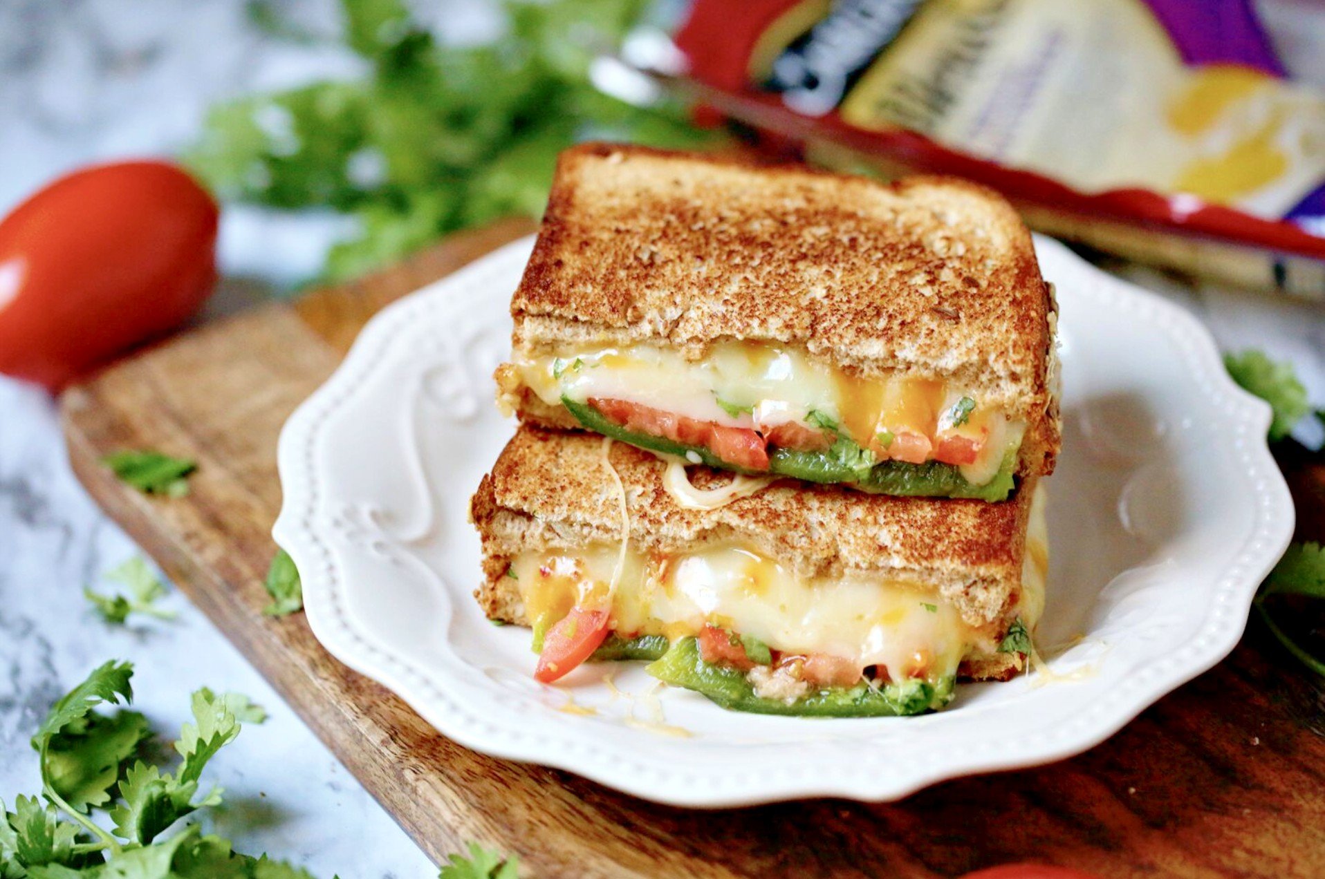 What goes best with a homemade soup? An ooey gooey grilled cheese sandwich, of course! Try my recipe for Southwest Grilled Cheese Sandwiches that you and your family will love! Get the recipe @ www.hipmamasplace.com today! #Sargento #Ad