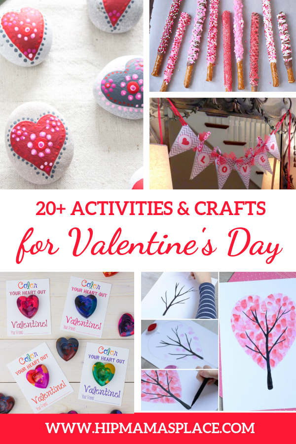 Valentine's Day crafts and activities for the whole family