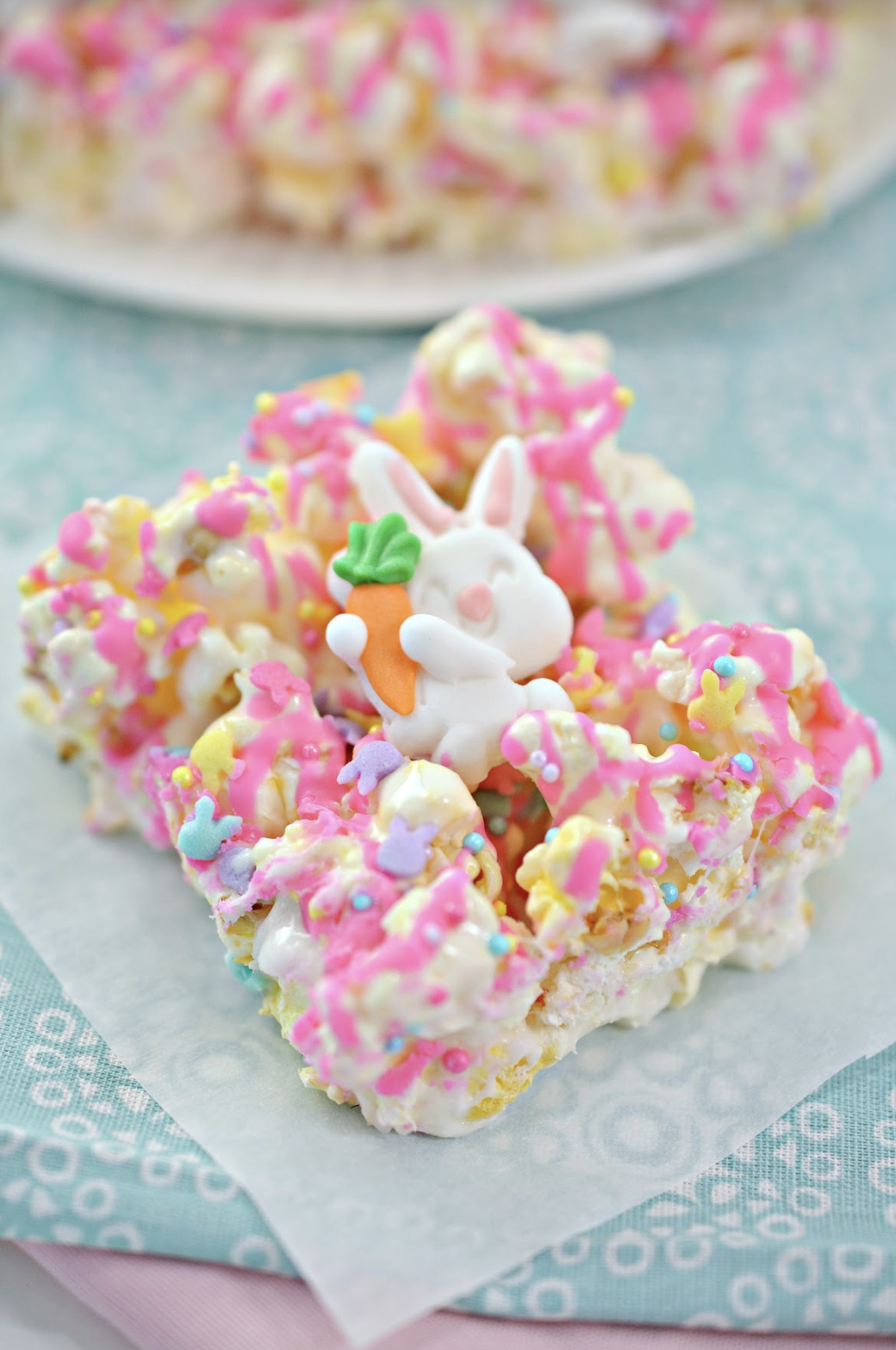 easter popcorn bars