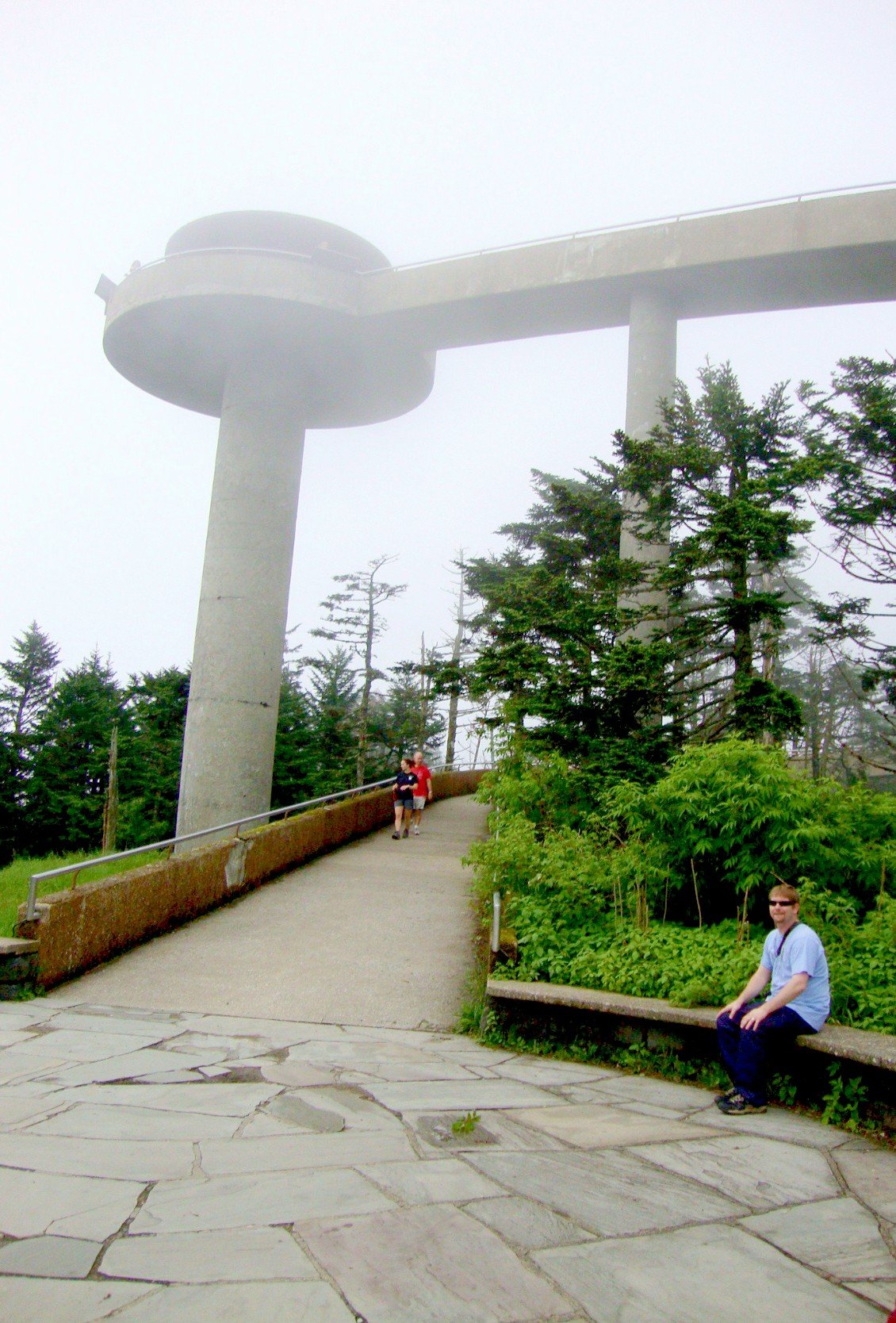 At the Clingmans Dome in Pigeon Forge, TN