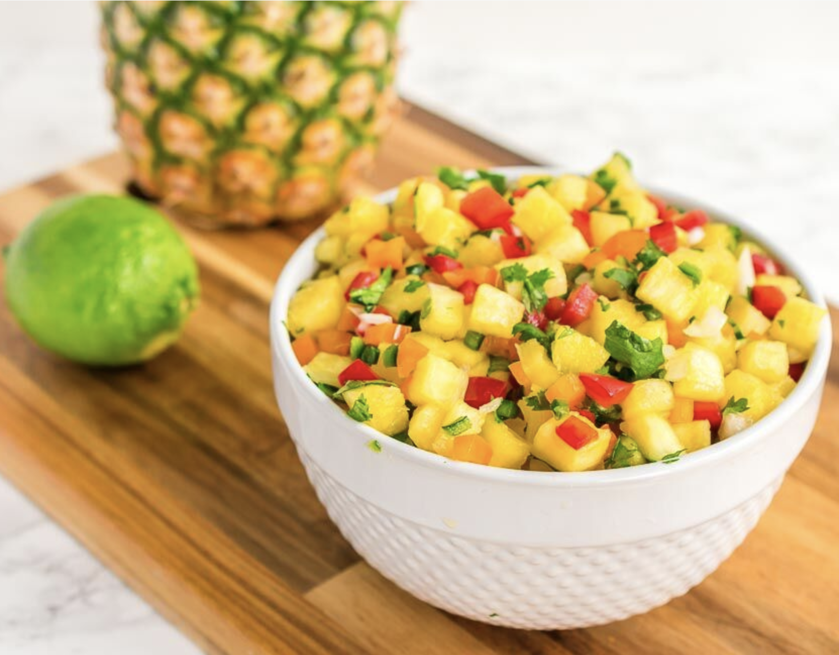 Easy Pineapple Salsa recipe