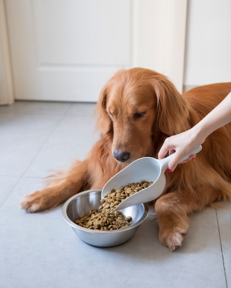 healthy pet diet feeding routine dog food bowl balanced nutrition