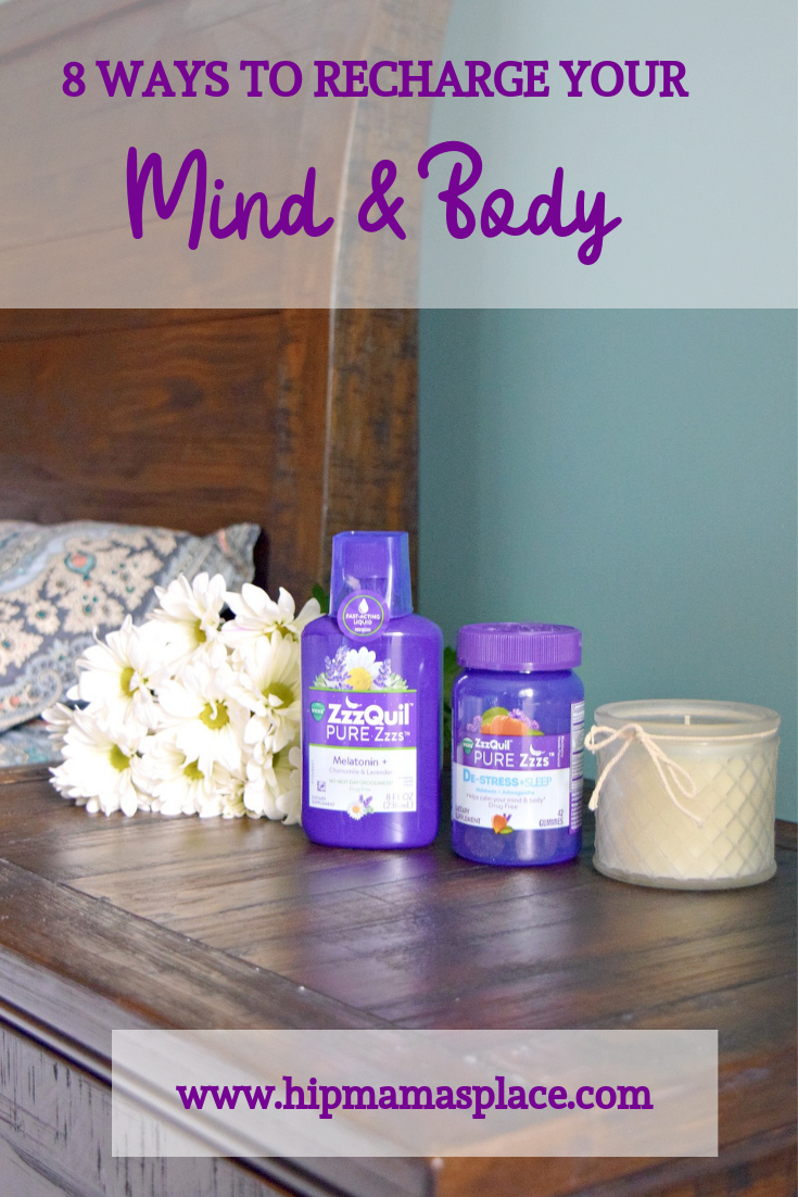 Sleep is crucial not only to your body, but also to your mind. Here are 8 simple ways to recharge your mind and body and prevent burnout. #AD #MyBestZzzs #sponsored