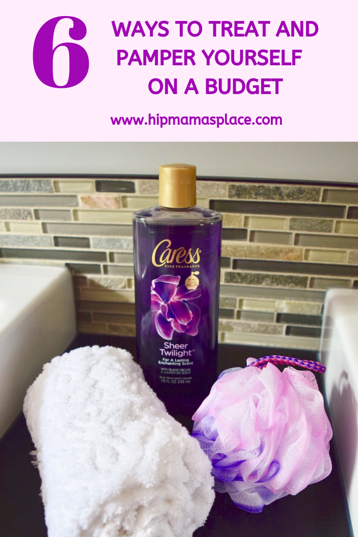 We could all use some self-pampering. Here are 6 ways to pamper and treat yourself on a budget, plus, my take on the new Caress Sheer Twilight Body Wash! #FDNewBeauty #ad #sponsored