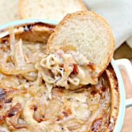Hot Caramelized Onion and Bacon Dip