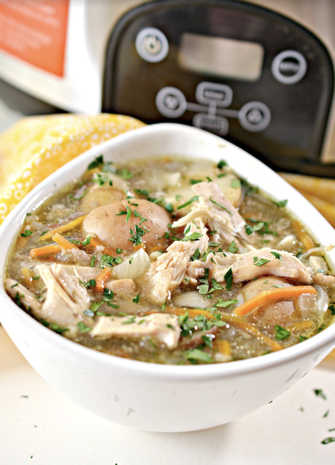 easy chicken stew recipe in the slow cooker 